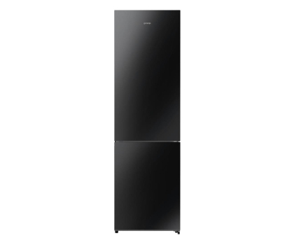 Lodówka Lodówka Gorenje NRK620EABG4 No Frost 200,4cm Czarne Szkło Komora Zero AdaptTech KitchenFit 336L